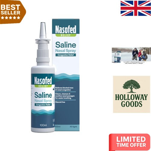 Isotonic saline nasal spray - nasal,