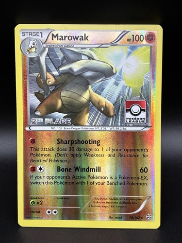 Pokemon tcg marowak 162 - pokemon, 78/162