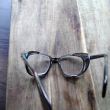 AMERICAN OPTICS VINTAGE SAFETY GLASSES WITH MESH SIDES MADE IN USA