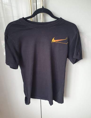 Unique black nike - tee, with