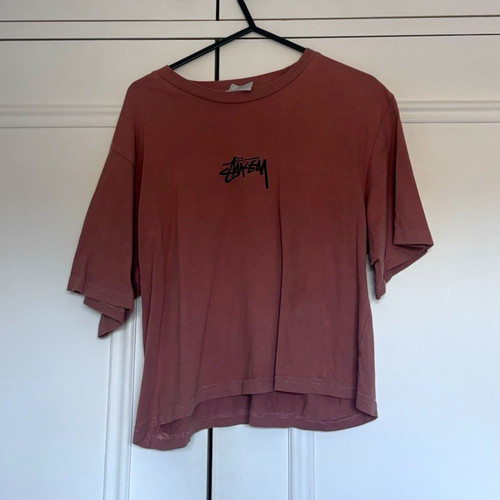 Stussy women pink logo - stussy,