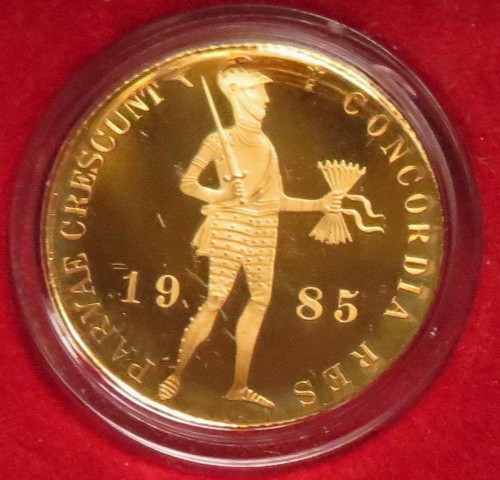Netherlands 1985 gold - netherlands.,