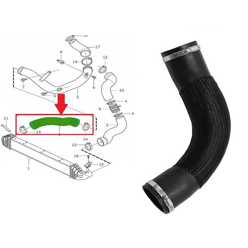 Turbo intercooler hose pipe - turbo,