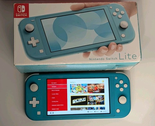Nintendo switch lite turquoise - switch,