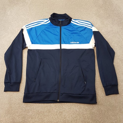Adidas track jacket large - adidas, blue