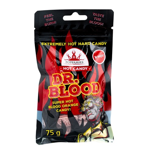 Hot candy blood chili - hot, dr