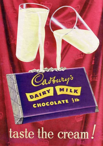 Ad80 vintage cadbury dairy - vintage,