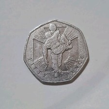  WOUNDED SOLDIER 50p COIN HUNT