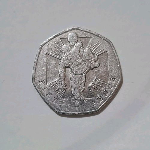 Wounded soldier 50p coin hunt - ,