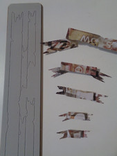 Sizzix Tim Holtz Alterations Tattered Banners Rare Die Cutter