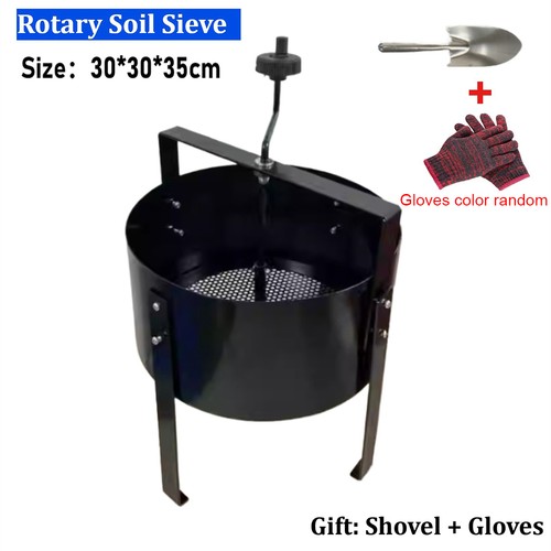 Rotary soil sieve manual - rotary,