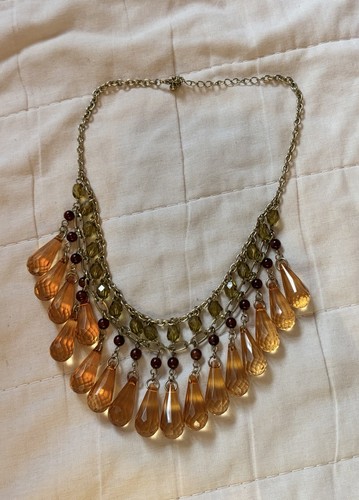 Vintage 90s boho amber - 90s,