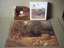 Wentworth wooden jigsaw "THE HARVEST MOON" with 500 pieces. Boxed & Complete.