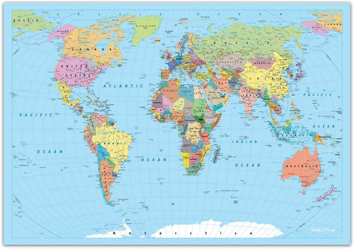 Faithful prints world map - faithful,