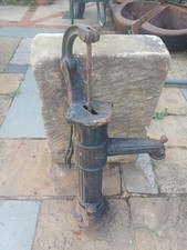 Reclaimed Cast Iron Well Water Pump standing 26 "