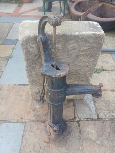 Reclaimed cast iron well - cast, water