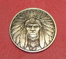 HOBO Nickel Indian Chief Real US Nickel