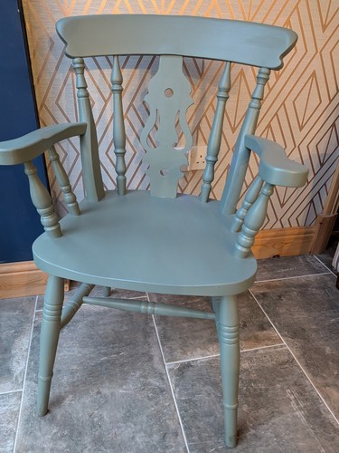 Fiddle back arm chair - fiddle,