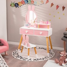 Kids Vanity Table Set Dressing
