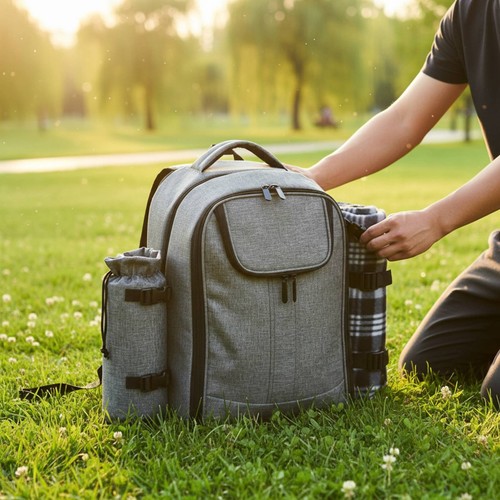 Person picnic set backpack - picnic,