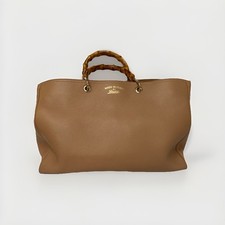 Gucci Large Leather Tote Bag -