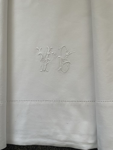 Antique french metis linen - metis,