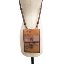 Pendleton bag messenger crossbody Leather Shoulder wallet organiser travel wool