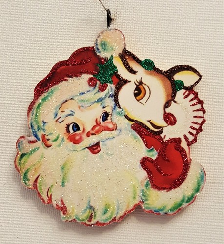 Santa claus rudolph - red, nose