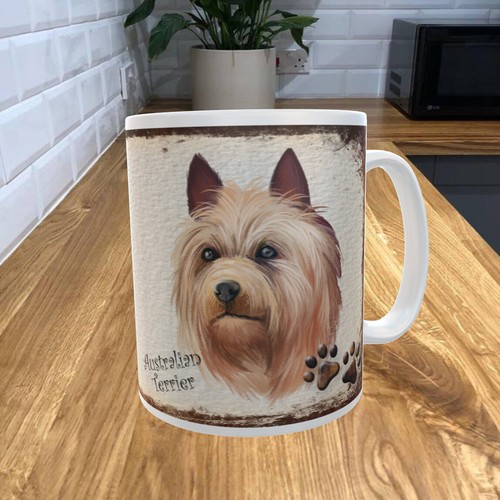 Australian terrier 11oz coffee - australian,
