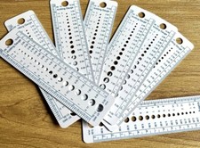 Knitting Gauge Needle Sizer