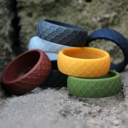 Silicone wedding ring band - silicone,