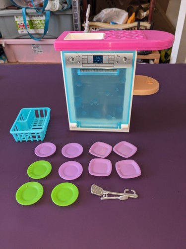 Mattel barbie dishwasher - barbie, with