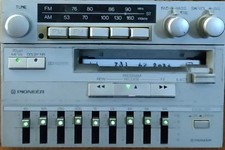 Pioneer component Cassette deck KP- 50M and amplifier+ equaliser CD-50M