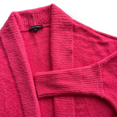 Boston proper pink fuzzy - proper, m/l
