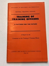 HMSO Report Training of