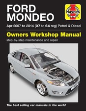 Ford Mondeo Petrol & Diesel (Apr 2007-2014) Haynes Repair Manual