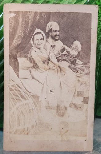 Antique cdv photo weird - cdv,