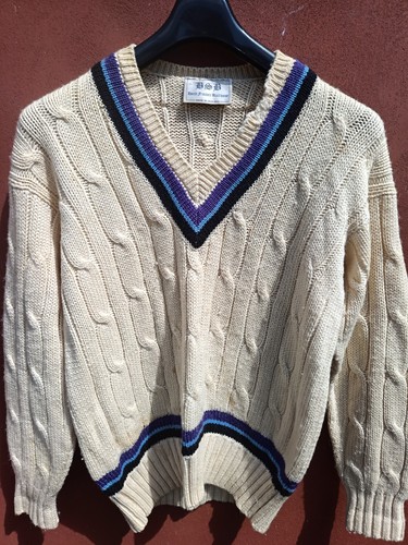 Vintage cricket jumper sweater - jumper,