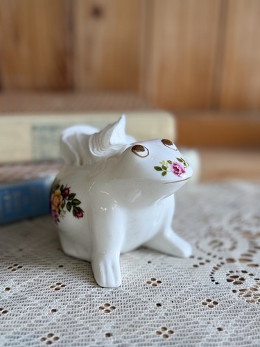 Vintage cottage rose bone - cottage,