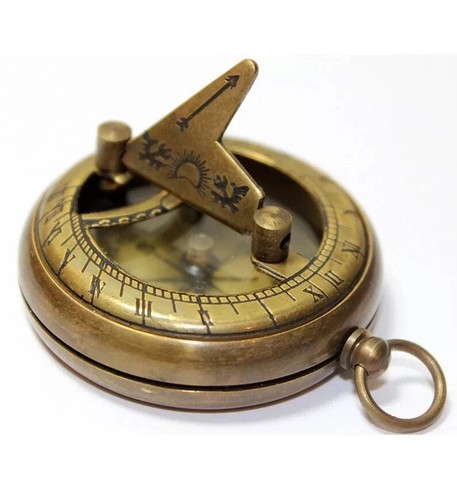 Beautiful pocket sundial