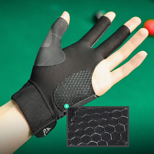 Open finger billiard gloves - billiard,