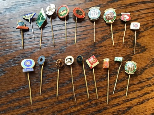 Vintage soviet pin badges - soviet,