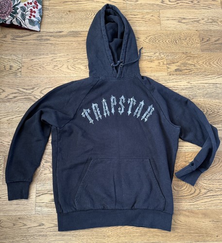 Trapstar black hoodie - hoodie, size