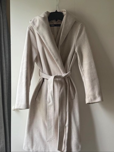 Soft hooded coat - hooded,