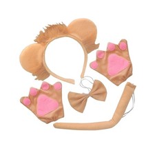Lion Tail Ears Costume Set