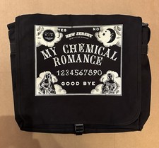 My Chemical Romance Vintage Ouija Board Messenger Bag Three Cheers Black Parade