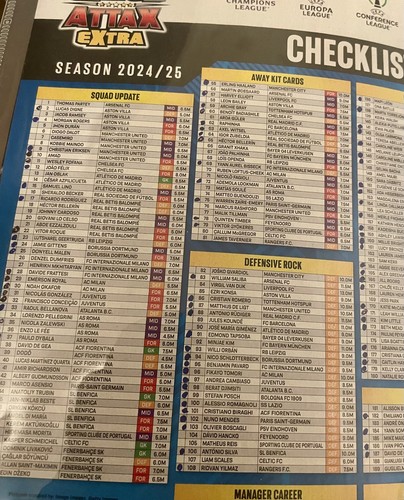 Match attax binder - attax, 24/25