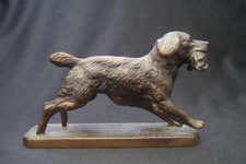 RETRIEVER DOG WITH GAME BIRD