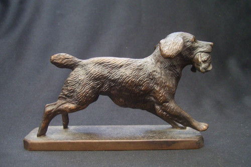 Retriever dog with - game, bird