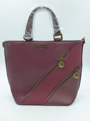 Mantaray burgundy faux - faux, leather